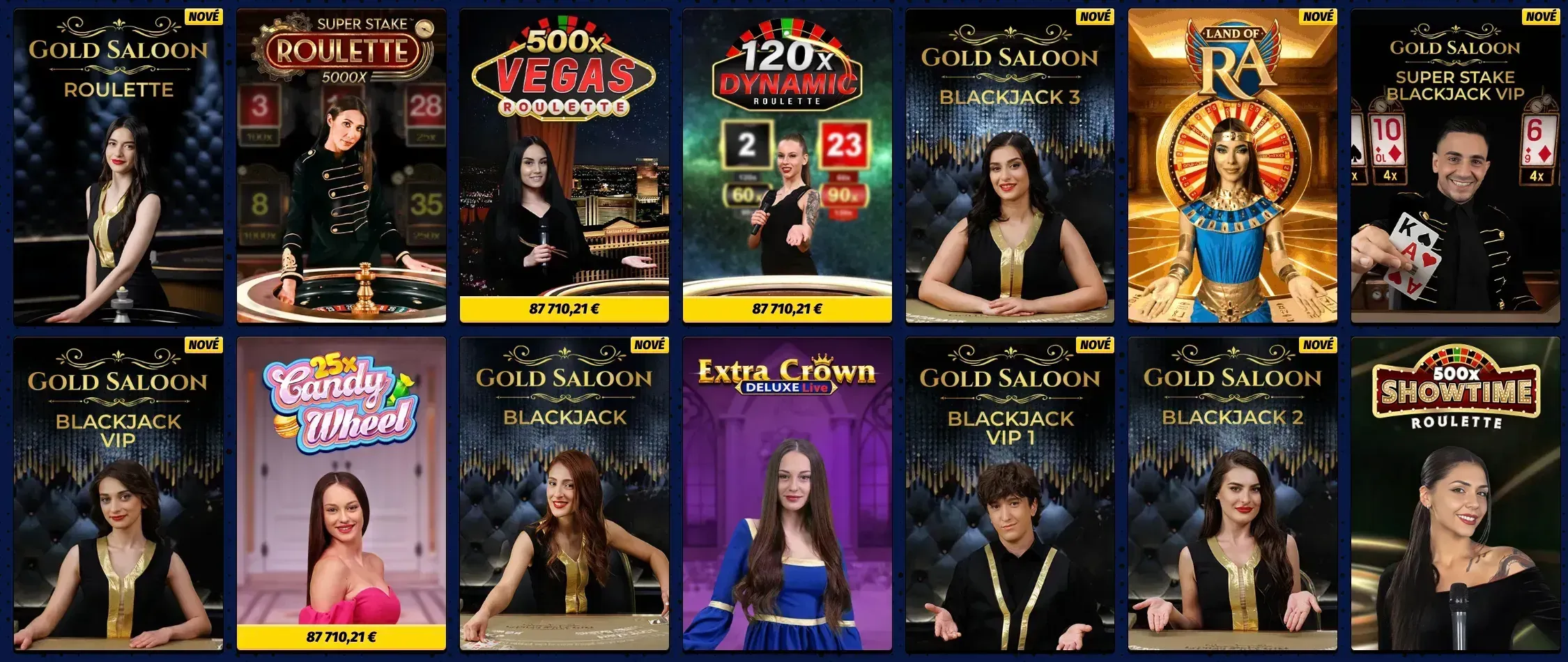 Živé kasino v Bigclash